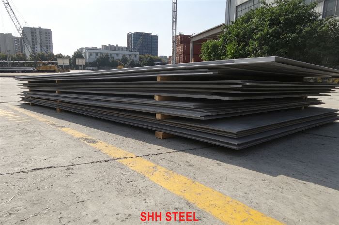 ASME SA562 Mn-Ti carbon steel plate for glass-lined pressure vessels, Ti ≥ 4×C, SHH STEEL