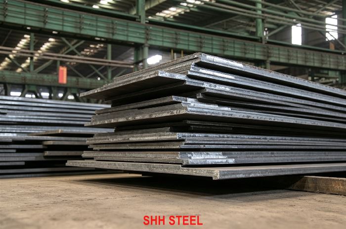ASME SA662 Grade C C-Mn-Si vessel plate, TS 70–90 ksi, YS 43 ksi, SHH STEEL
