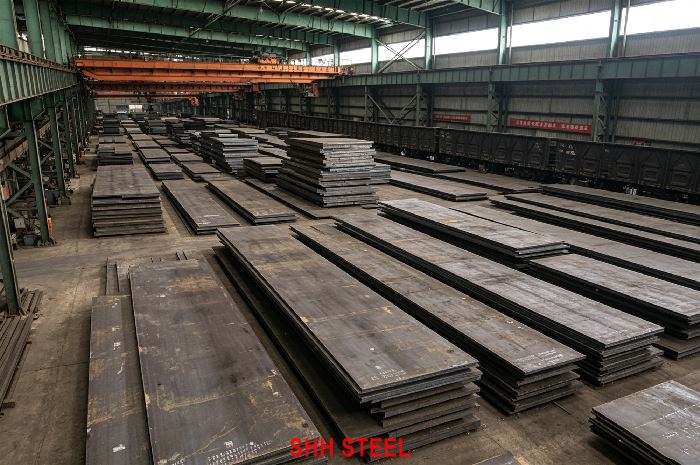 ASME SA737 Grade C HSLA vessel plate, YS 60 ksi, TS 80–100 ksi, SHH STEEL