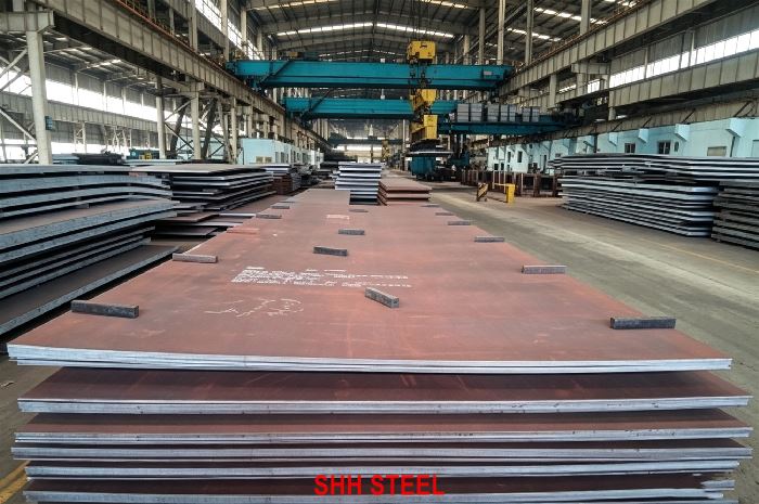 ASME SA738 Grade D Q&T C-Mn-Si vessel plate, TS 85–105 ksi, YS 70 ksi, SHH STEEL