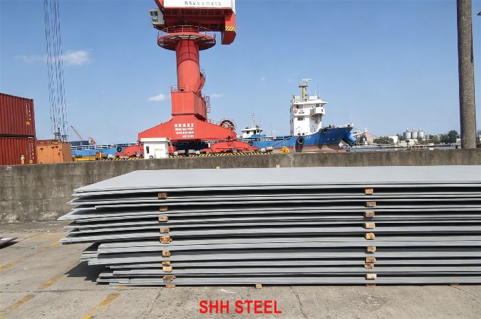 ASTM A455 high-strength manganese pressure vessel plate, 4.8–19 mm, SHH STEEL A455 stock