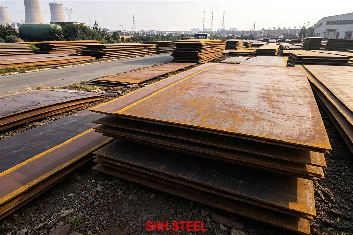 ASTM A514 Grade C quenched and tempered 100 ksi structural steel plate, Mn-Mo-B alloy, max 1.25 in, SHH STEEL