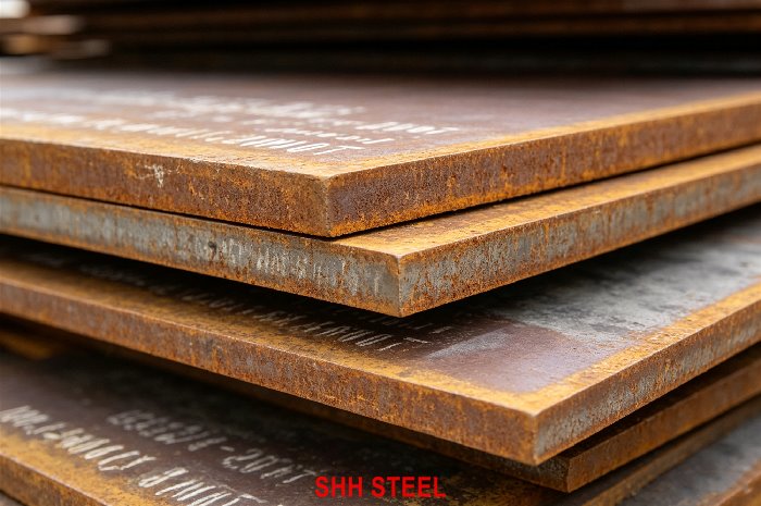 ASTM A514 Grade R quenched and tempered 100 ksi structural steel plate, Ni-Cr-Mo-V alloy, max 2.5 in, SHH STEEL