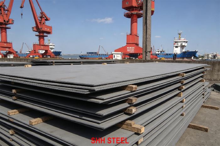 ASTM A562 Mn-Ti steel plate for glass or diffused metallic coatings, SHH STEEL glass-lined vessel plate