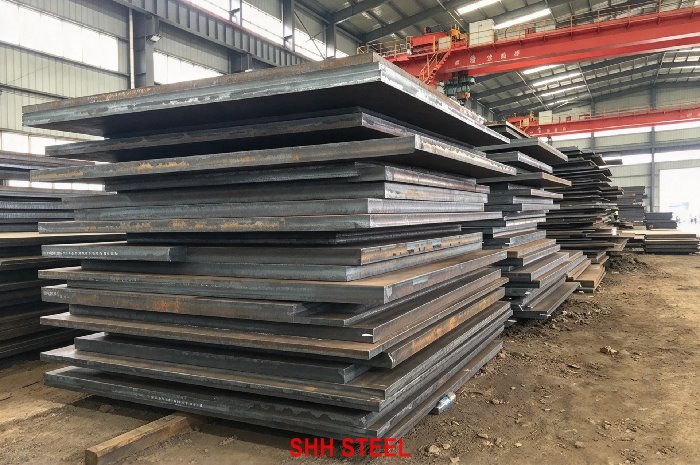 ASTM A662 Grade B carbon-manganese-silicon pressure vessel steel plate, 65–85 ksi tensile, SHH STEEL