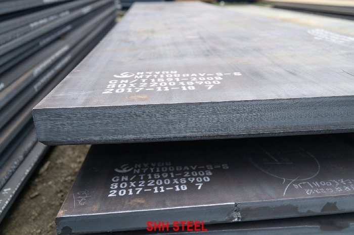 ASTM A709 Grade 50 structural steel plate for bridges, 50 ksi yield, SHH STEEL