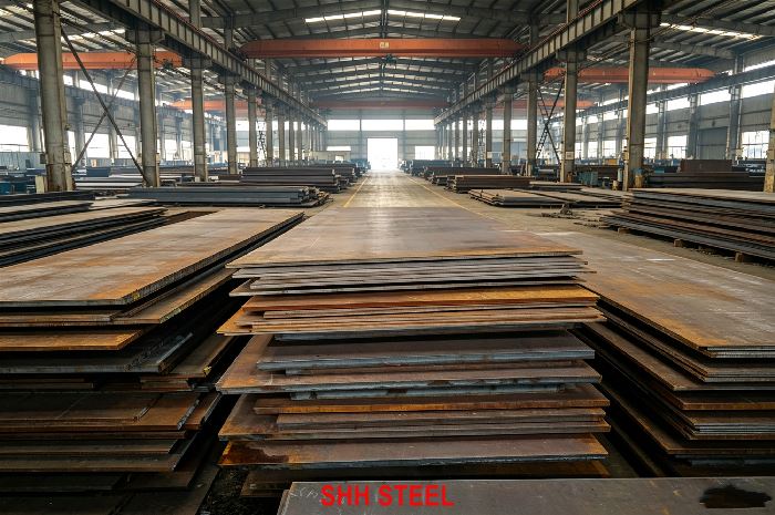 DIN 17102 StE380 normalized fine-grain steel plate, 380 MPa yield class, SHH STEEL