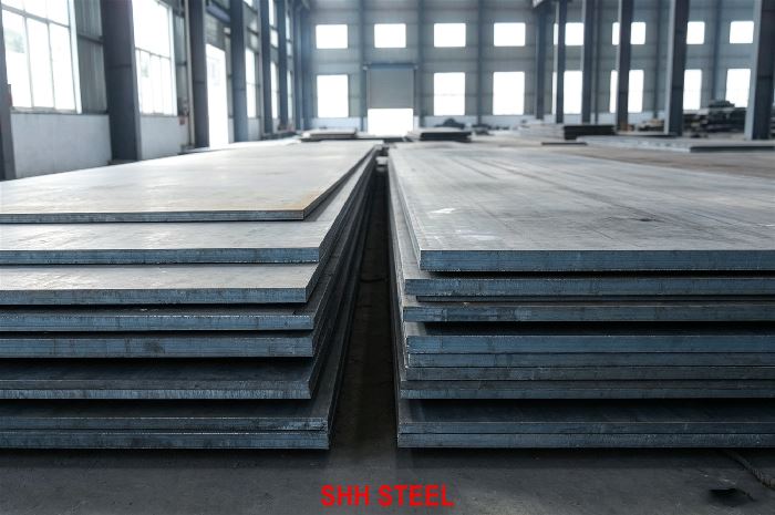DIN 17102 StE460 normalized fine-grain steel plate, 460 MPa yield, SHH STEEL
