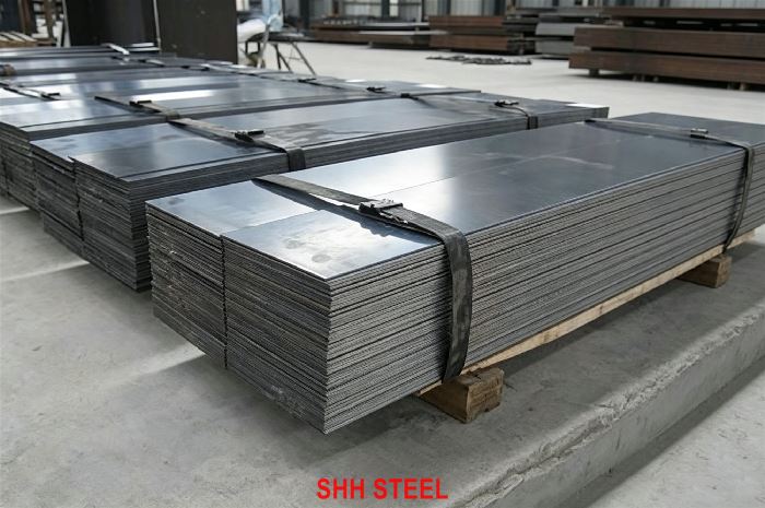 DIN 17102 WStE355 elevated-temperature fine-grain steel plate, P355NH, SHH STEEL