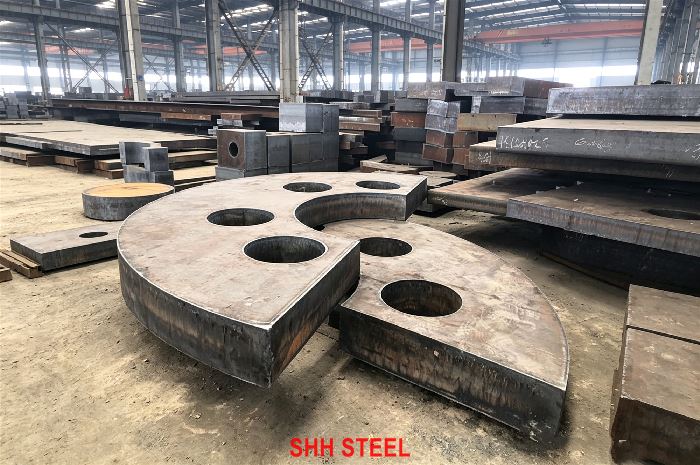 GB/T 713 Q345R pressure vessel steel plate, ReL 345 MPa, hot rolled or normalized C-Mn plate, SHH STEEL