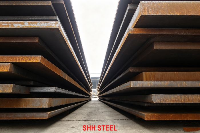 ASME SA533 Type B Class 3 Q&T Mn-Mo-Ni vessel plate, Gr.B Cl.3, Ni 0.40–0.70%, TS 100–125 ksi, SHH STEEL