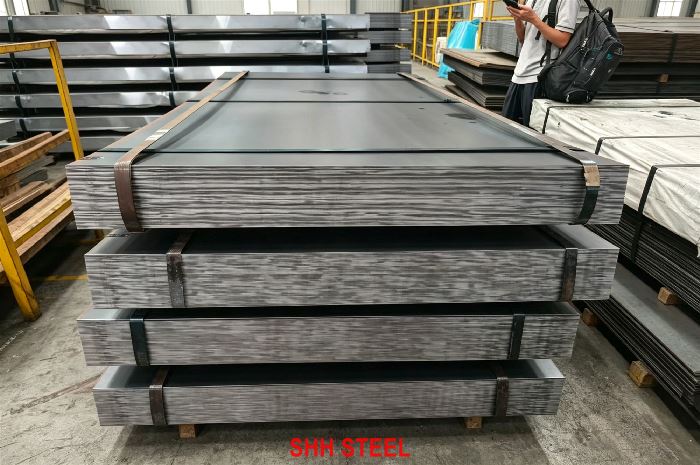ASME SA841 Grade C Class 1 TMCP vessel plate, Gr.C Cl.1, C ≤0.10%, YS 50 ksi, SHH STEEL