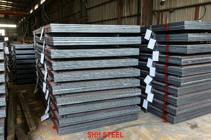 ASME SA841 Grade E Class 4 TMCP vessel plate, Gr.E Cl.4, YS 70 ksi, TS 84–104 ksi, max 40 mm, SHH STEEL
