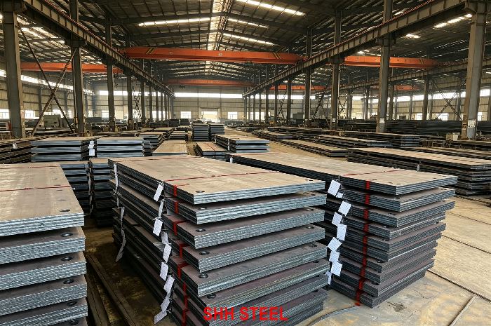 ASME SA841 Grade E Class 5 TMCP vessel plate, Gr.E Cl.5, YS 75 ksi, TS 88–108 ksi, SHH STEEL