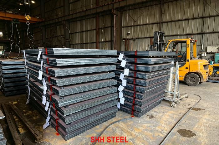 ASME SA841 Grade G Class 9 TMCP 6Ni vessel plate, Gr.G Cl.9, YS 85 ksi, TS 100–120 ksi, SHH STEEL