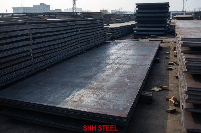 ASTM A131 DH40 marine steel plate per ASTM A131/A131M at SHH STEEL warehouse