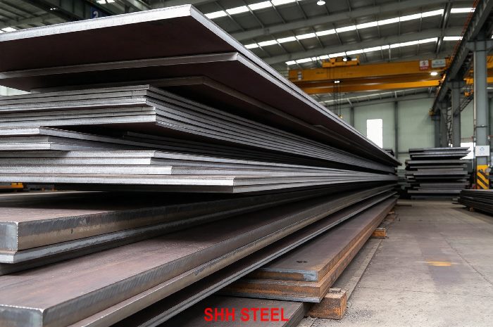 ASTM A131 Grade B shipbuilding steel plate to ASTM A131/A131M, stacked hull plates