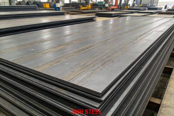 BV AH40 shipbuilding steel plate to Bureau Veritas (BV) rules, stacked hull plates