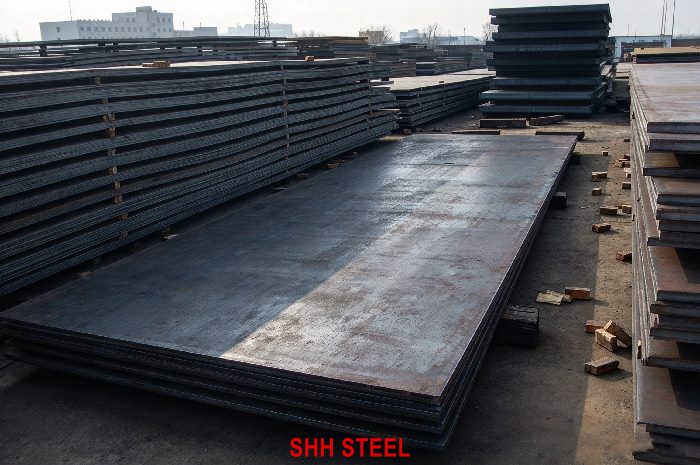 BV DH460 shipbuilding steel plate to Bureau Veritas (BV) rules, stacked hull plates