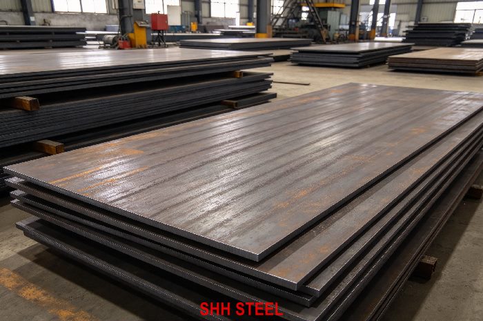 BV EH620 shipbuilding steel plate to Bureau Veritas (BV) rules, stacked hull plates