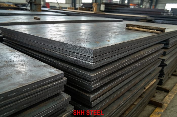 BV FH550 shipbuilding steel plate to Bureau Veritas (BV) rules, stacked hull plates