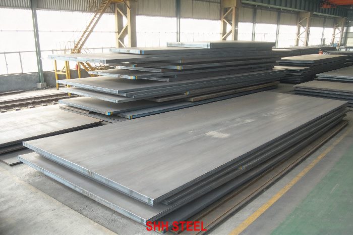 CCS A32 AH32 shipbuilding steel plate to China Classification Society (CCS) rules, stacked hull plates