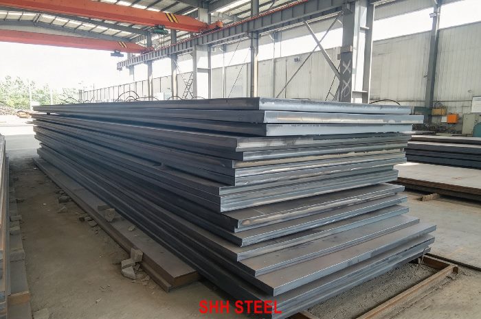 Close view of CCS A36 AH36 hull structural steel plate, China Classification Society (CCS) rules