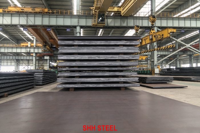 Close view of CCS E36 EH36 hull structural steel plate, China Classification Society (CCS) rules