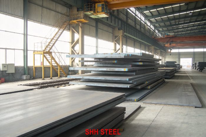 CCS F32 FH32 shipbuilding steel plate to China Classification Society (CCS) rules, stacked hull plates