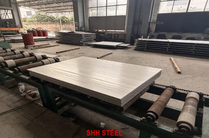GB/T 4237 022Cr17Ni12Mo2N (S31653) stainless steel plate at SHH STEEL warehouse