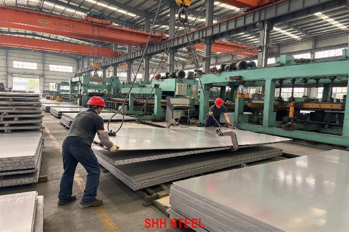 GB/T 4237 022Cr19Ni5Mo3Si2N (S21953) stainless steel plate at SHH STEEL warehouse