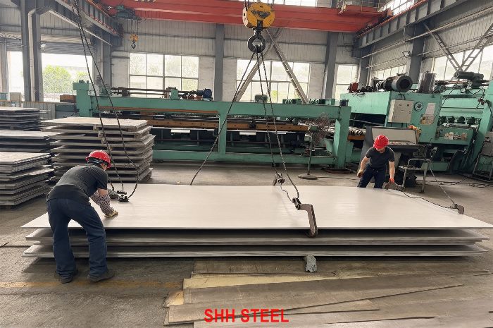 GB/T 4237 022Cr25Ni6Mo2N (S22553) stainless steel plate at SHH STEEL warehouse