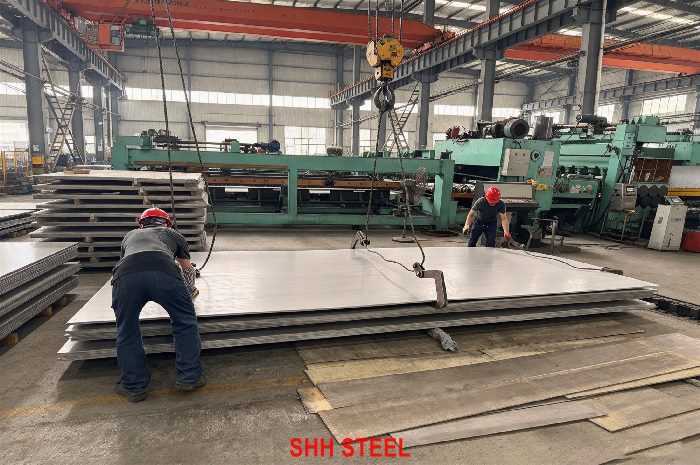 GB/T 4237 03Cr22Mn5Ni2MoCuN (S22294) stainless steel plate at SHH STEEL warehouse