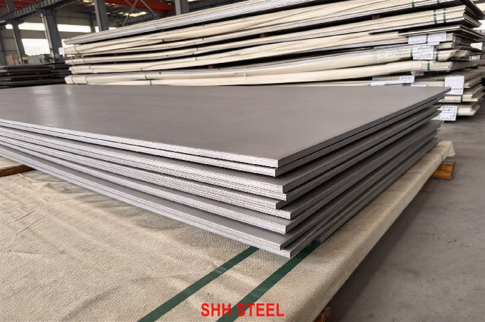 GB/T 713.7 019Cr23Mo2Ti (S12361) stainless steel plate at SHH STEEL warehouse