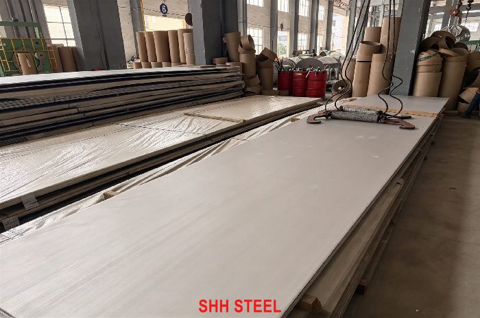 GB/T 713.7 022Cr19Ni13Mo3 (S31703) stainless steel plate at SHH STEEL warehouse