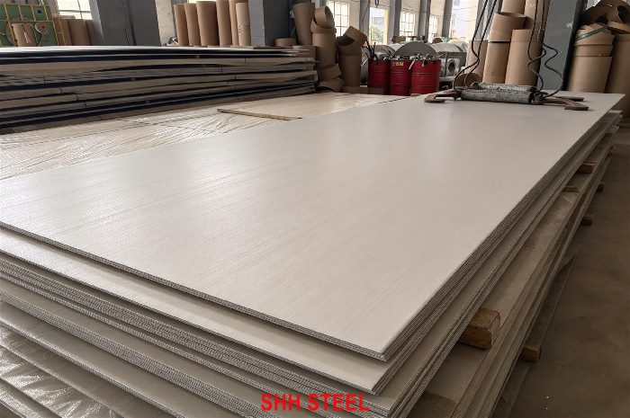 GB/T 713.7 022Cr23Ni5Mo3N (S22053) stainless steel plate at SHH STEEL warehouse