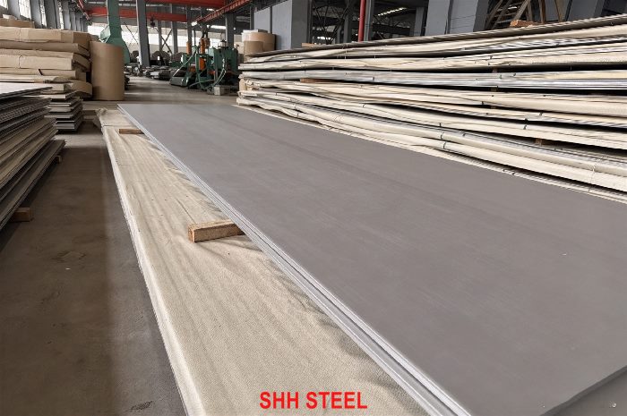 GB/T 713.7 06Cr17Ni12Mo2N (S31658) stainless steel plate at SHH STEEL warehouse