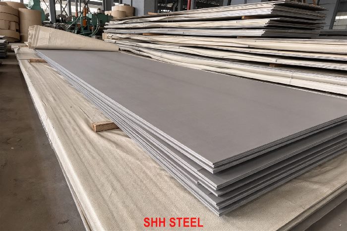GB/T 713.7 06Cr18Ni11Nb (S34778) stainless steel plate at SHH STEEL warehouse