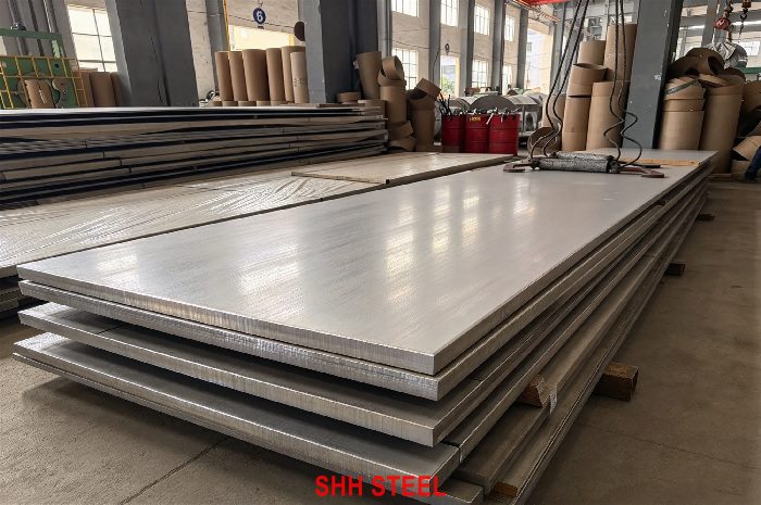 GB/T 713.7 06Cr19Ni13Mo3 (S31708) stainless steel plate at SHH STEEL warehouse