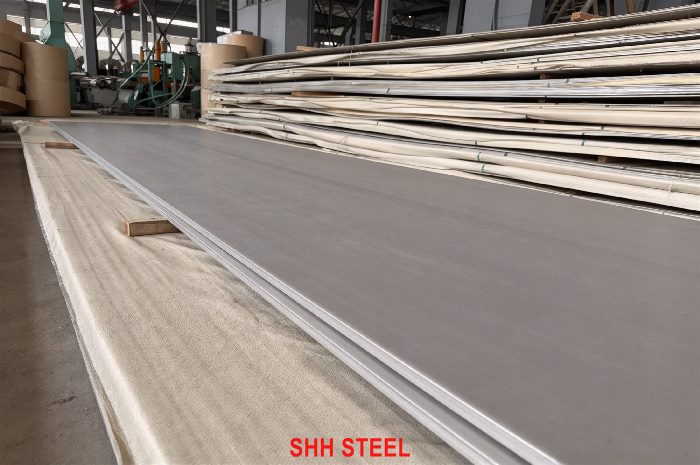 GB/T 713.7 07Cr17Ni12Mo2 (S31609) stainless steel plate at SHH STEEL warehouse