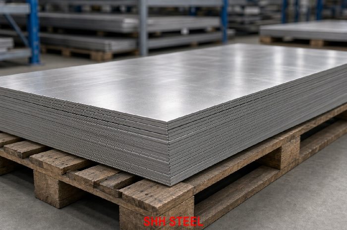 GB/T 713.7 07Cr19Ni10 (S30409) stainless steel plate at SHH STEEL warehouse