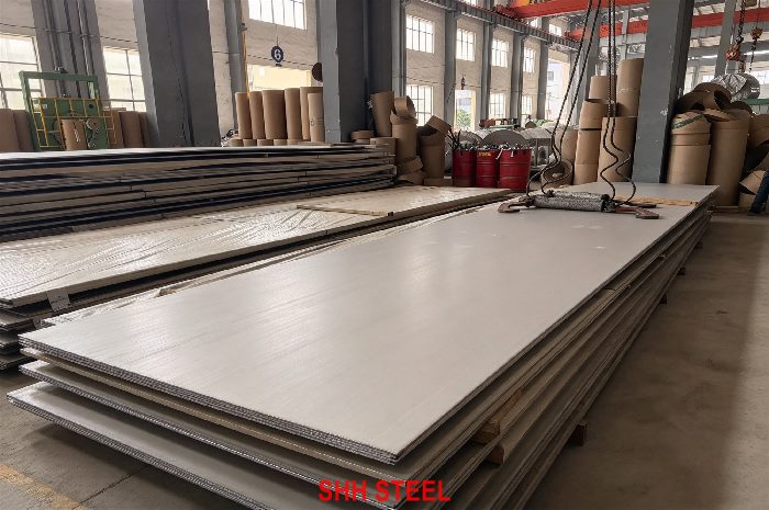 GB/T 713.7 08Cr21Ni11Si2CeN (S30859) stainless steel plate at SHH STEEL warehouse