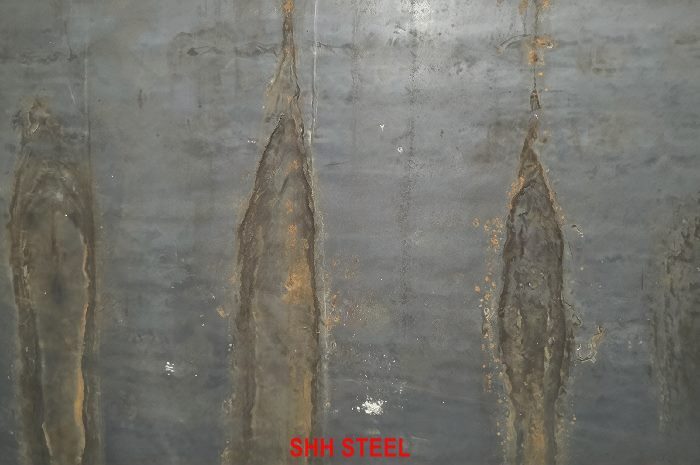 KR AH40 shipbuilding steel plate to Korean Register (KR) rules, stacked hull plates