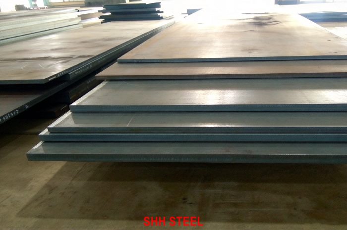 KR DH36 shipbuilding steel plate to Korean Register (KR) rules, stacked hull plates