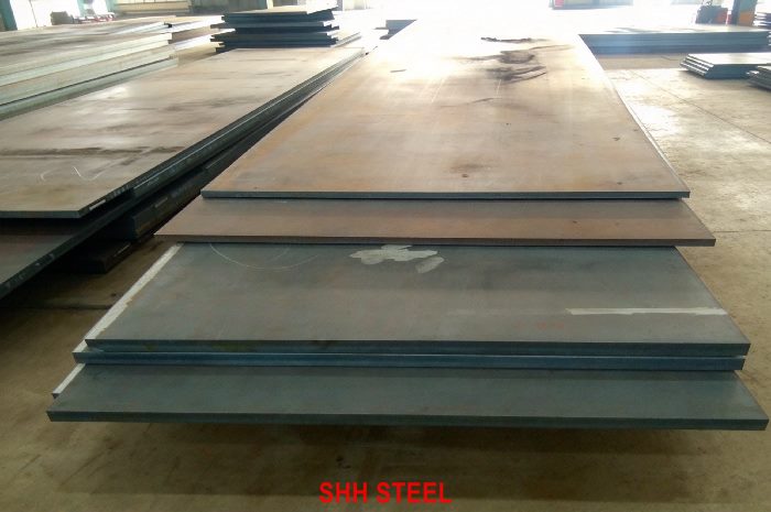 KR EH36 marine steel plate per Korean Register (KR) rules at SHH STEEL warehouse