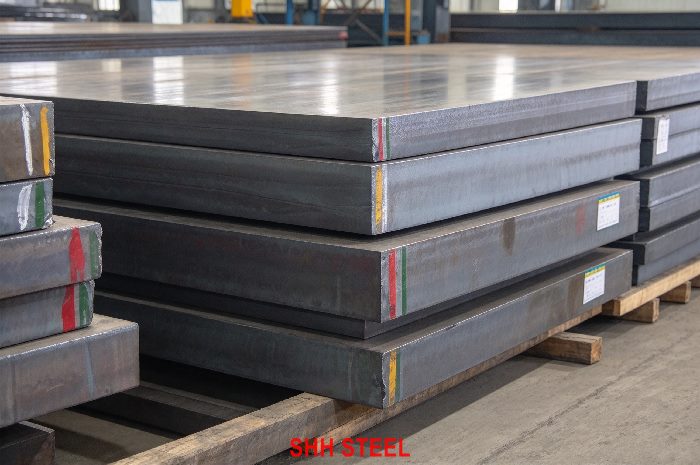 KR FH40 marine steel plate per Korean Register (KR) rules at SHH STEEL warehouse