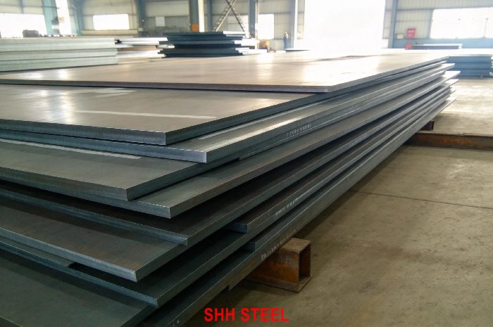 KR Grade D marine steel plate per Korean Register (KR) rules at SHH STEEL warehouse