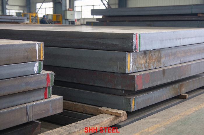 KR RA51 marine steel plate per Korean Register (KR) rules at SHH STEEL warehouse