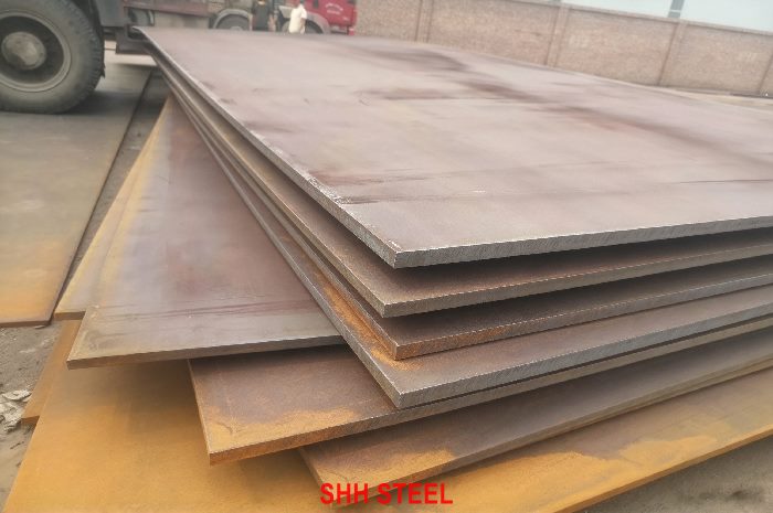 KR RD47 shipbuilding steel plate to Korean Register (KR) rules, stacked hull plates