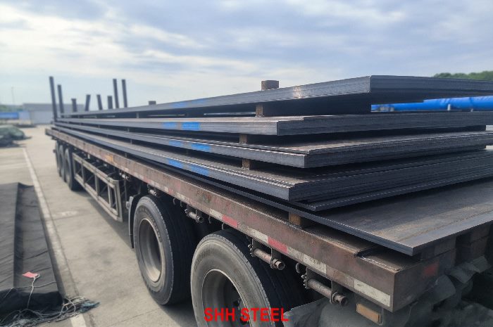 KR RD51 shipbuilding steel plate to Korean Register (KR) rules, stacked hull plates